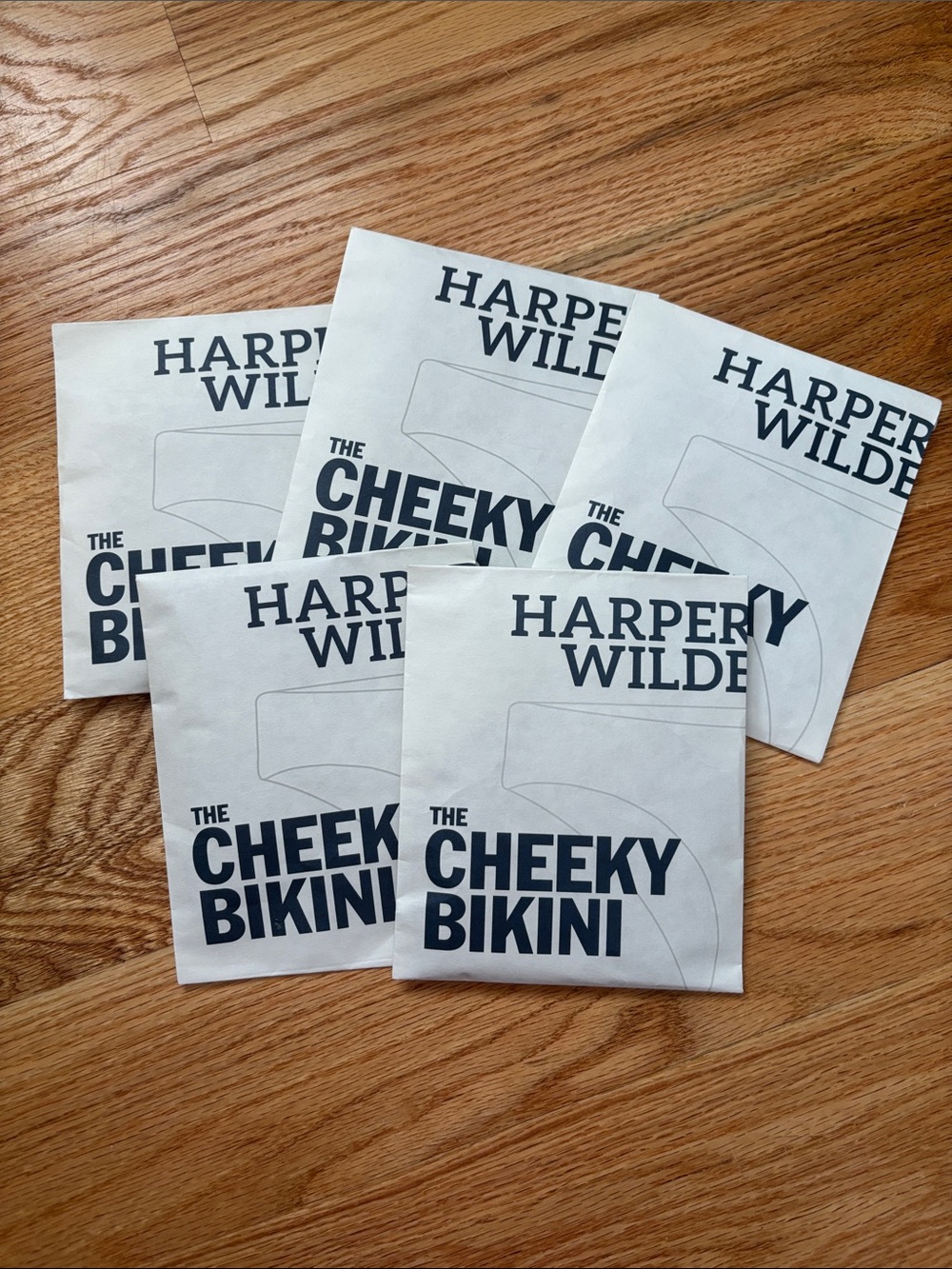 HARPER WILDE The Cheeky Bikini Medium - Gray Color